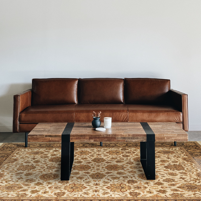 Premiere 6x9 Ivory/Brown Wool