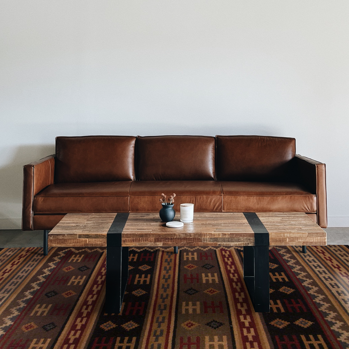 Assorted 5x7 Beige/Black wool