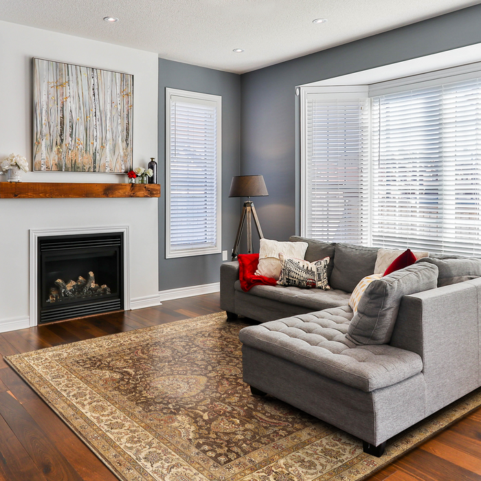 Agra 8x10 Brown/Ivory Wool