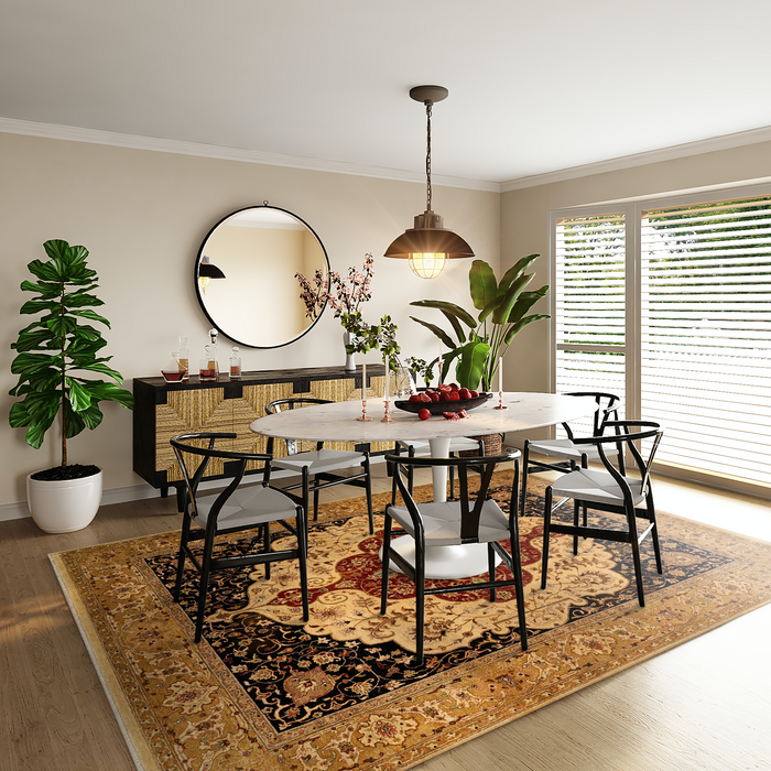 Elegance 8x10 Ghazni & Argentinian Highland Wool