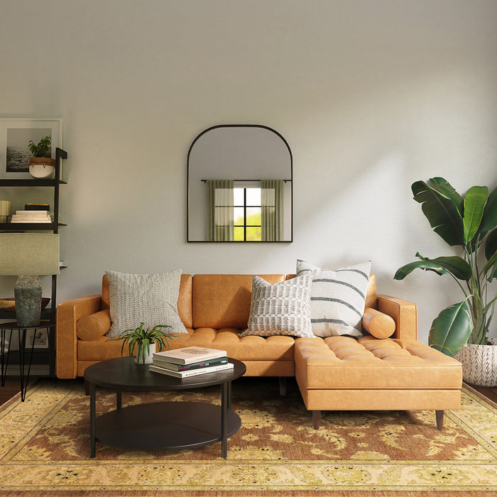 Chobi 6x9 Chocolate/Light Beige Ghazni Wool