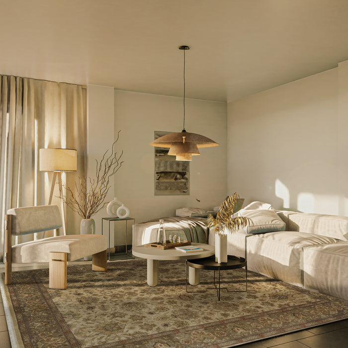 Premiere 8x10 Wheat/Brown Wool (C)