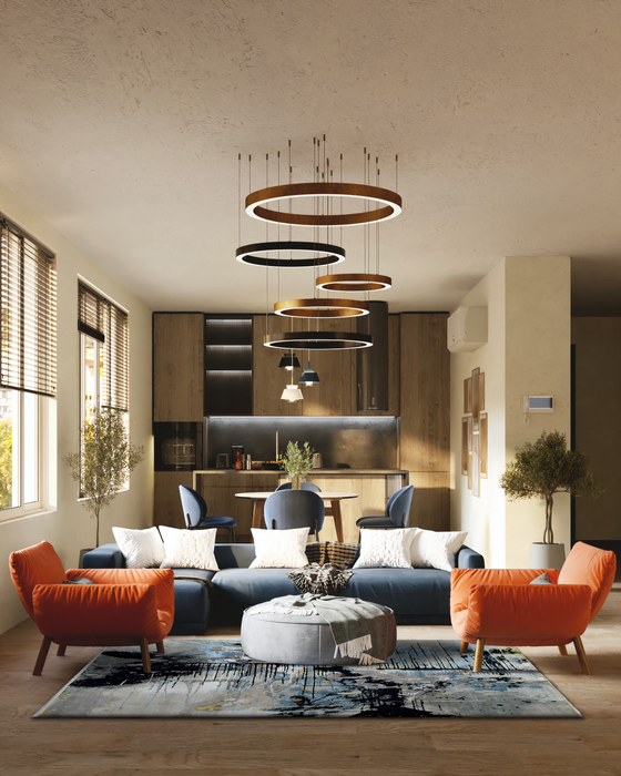 Modern Fever 6x9 Wool and Silk