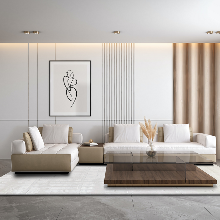 Kite No.9 9x12 Cream Wool