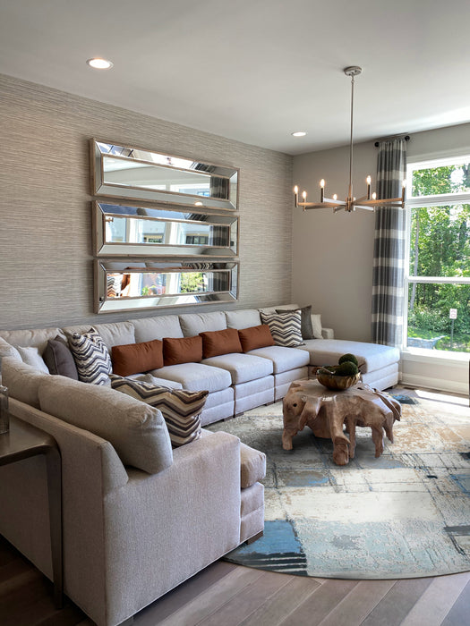 Lyra Round Wool and Silk