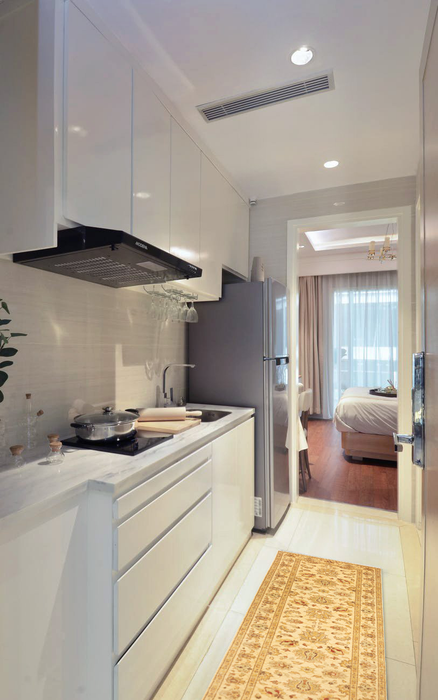 Chobi 2.75x9.82 Ivory Ghazni Wool