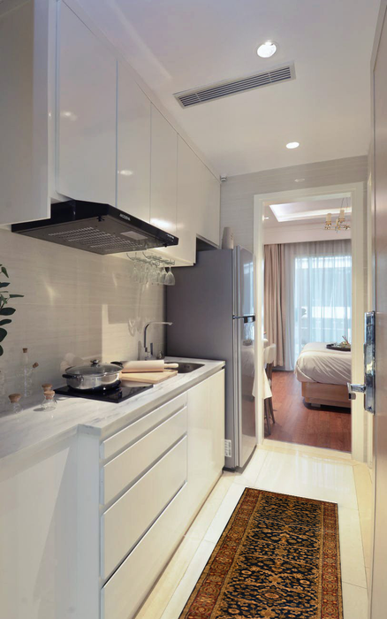 Premiere Red/Navy Wool 2.05x12 Runner B