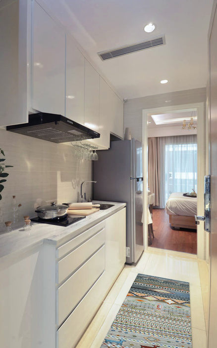 Nomads Tale Gabbeh 2.6x10 Wool and Silk