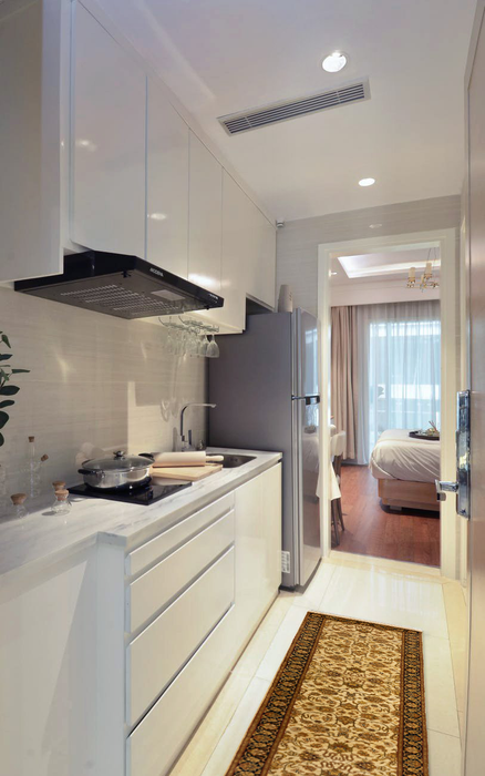 Premiere 2.05x10 Runner Ivory/Black Wool