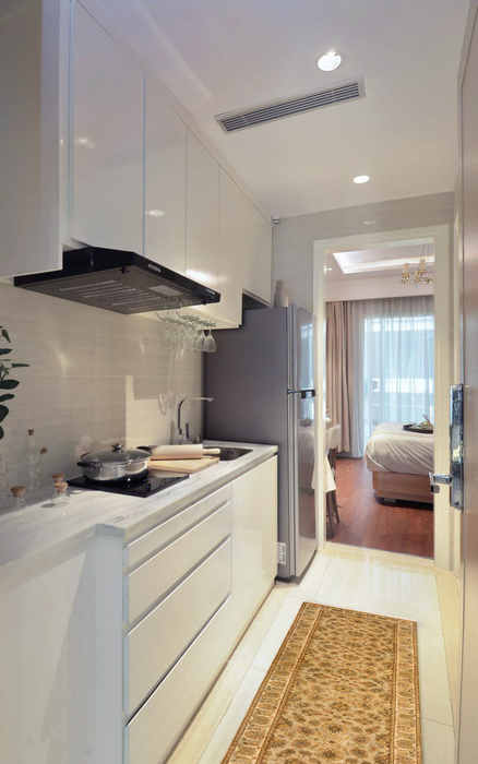 Premiere 2.05x10 Runner Ivory/Green Wool A