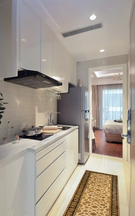 Premiere 2.05x10 Runner Ivory/Black Wool B