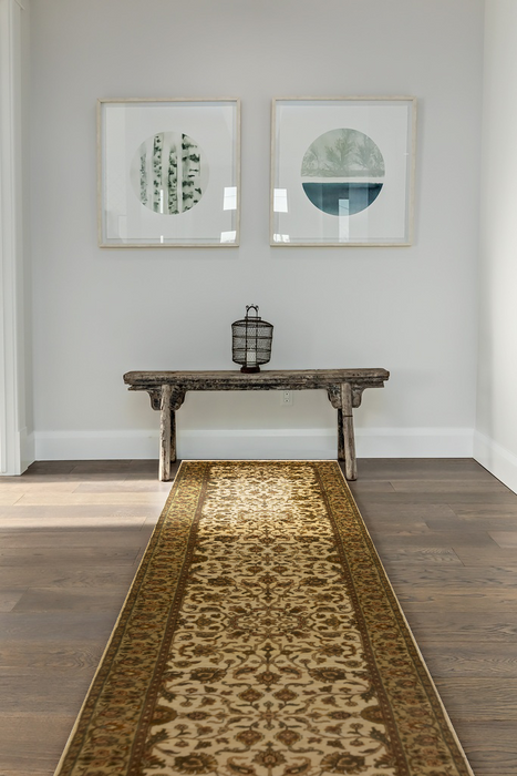 Premiere 2.05x12 Runner Beige/Lt.Green Wool