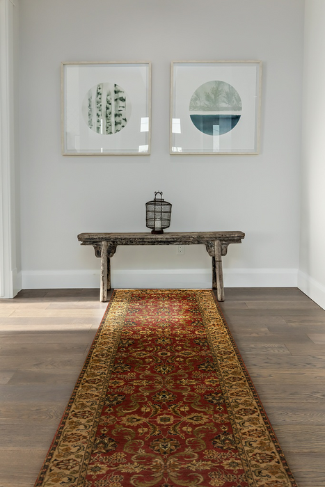 Premiere 2.05x10 Runner Red/Beige Wool