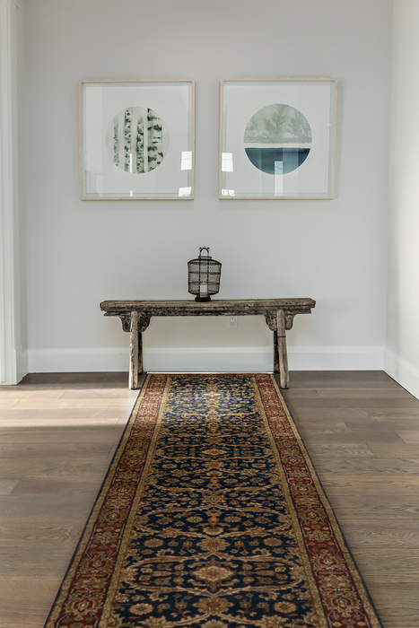 Premiere 2.05x12 Runner Red/Navy Wool A