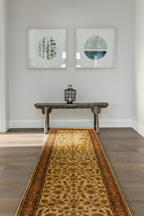 Premiere 2.05x10 Runner Ivory/Brown Wool