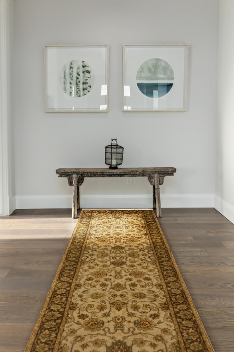 Premiere 2.05x8 Runner Ivory/Brown Wool B