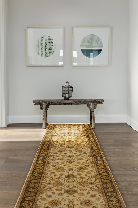 Premiere 2.05x12 Runner Ivory/Brown Wool