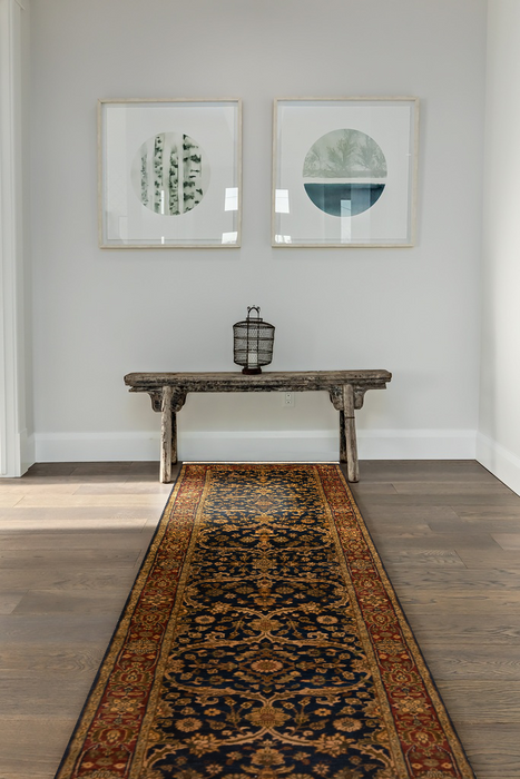 Premiere 2.05x10 Runner Red/Navy Wool