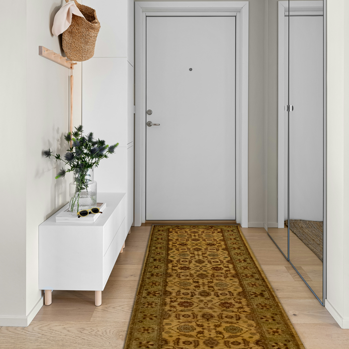 Runner Chobi 3x10 Beige Wool