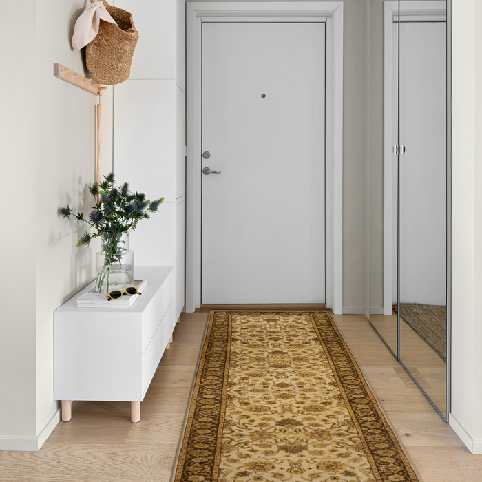 Premiere 2.05x12 Runner Ivory/Brown Wool