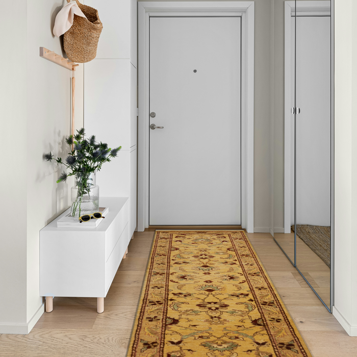 Chobi 2.5x10 Beige Ghazni Wool