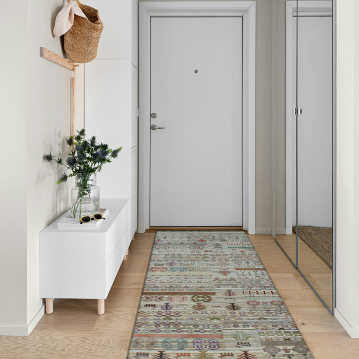 Gabbeh 3x10 Wool and Silk