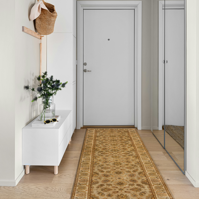 Premiere 2.05x10 Runner Ivory/Green Wool A