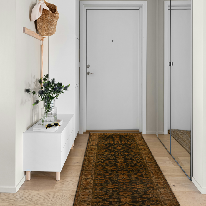 Premiere 2.05x12 Runner Black/Beige Wool A