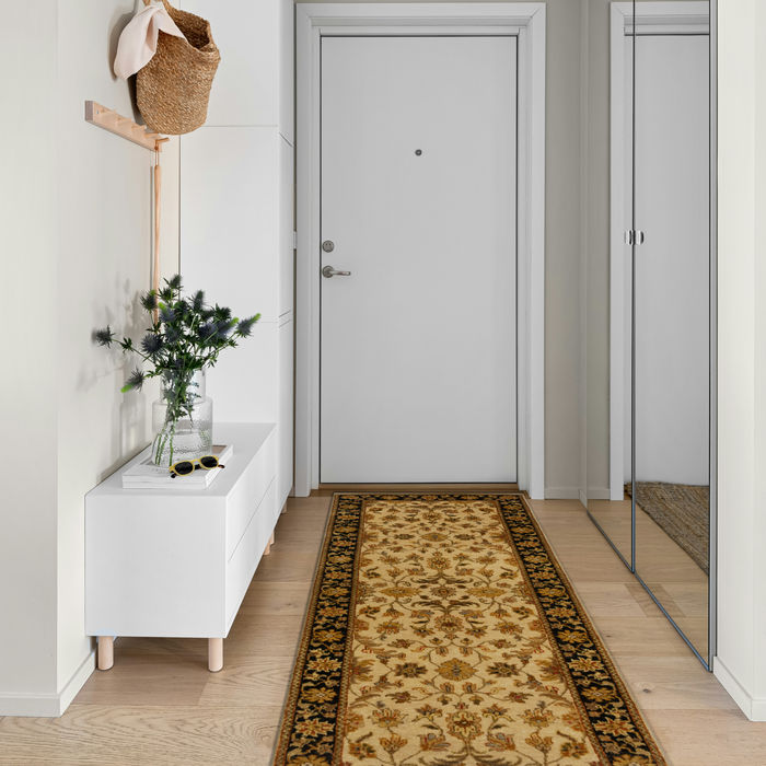 Impression 2.05x8 Runner Ivory/Black Wool