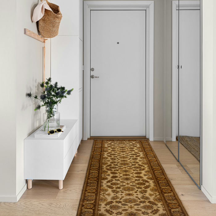 Premiere 2.05x12 Runner Ivory/Brown Wool