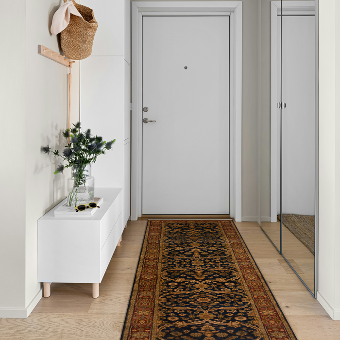 Premiere 2.05x10 Runner Red/Navy Wool