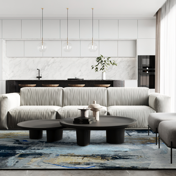 Artsy 10x14 Wool and Silk