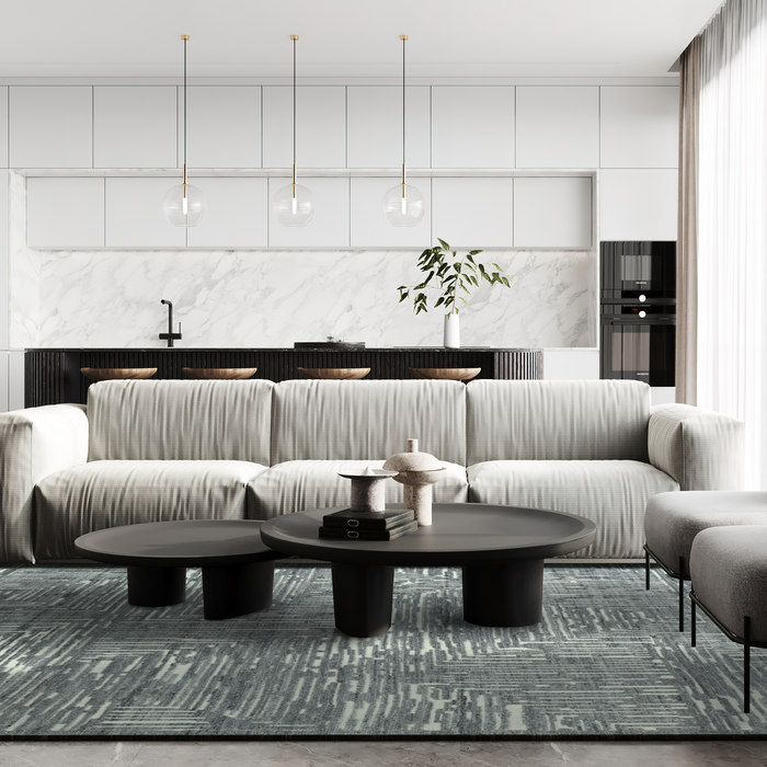 Harmony No. 4 8x10 Charcoal Wool