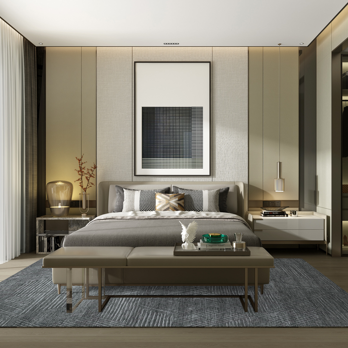 Kite No.4 9x12 Charcoal-Grey Wool