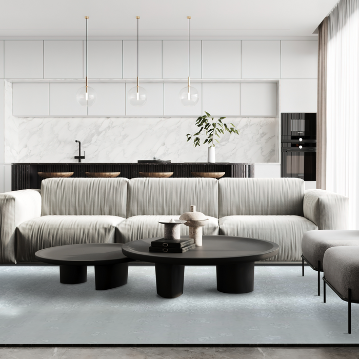 Marble 9x12 Beige/Ivory