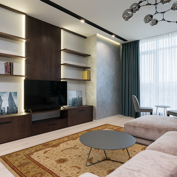 Elegance 8x10 Beige/Gold Ghazni and Argentinian Highland Wool