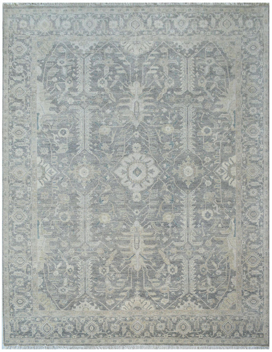 Sawai 9x12 Blue/Grey Wool