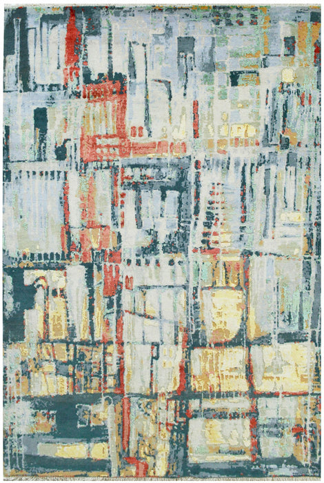 Solace 6x9 Wool and Silk