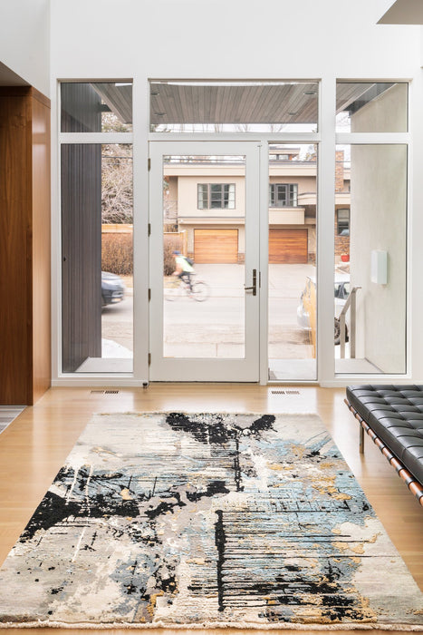 Modern Fever 6x9 Wool and Silk