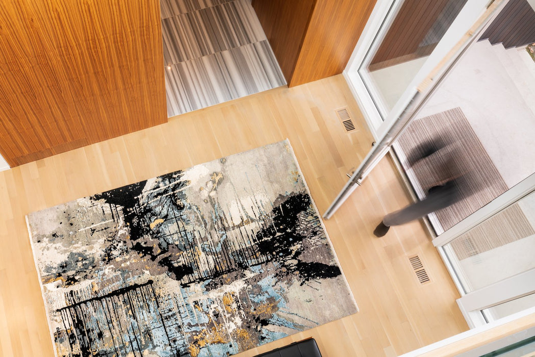 Modern Fever 6x9 Wool and Silk