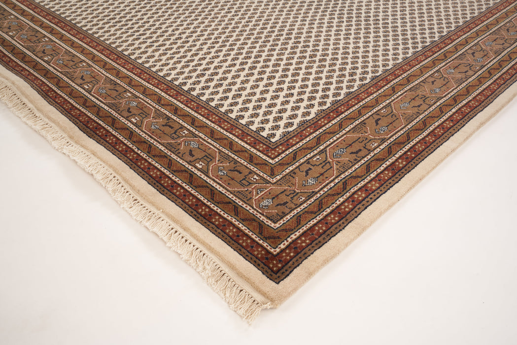 Mir 4x6 Cream/Brown Wool