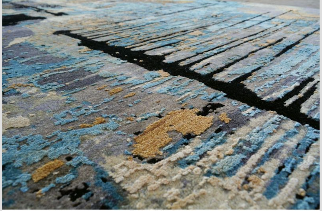 Modern Fever 6x9 Wool and Silk