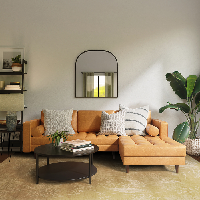 Flower Green 6x9 Wool and Bamboo Silk