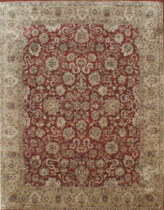 Grand 10x14 Premiere Red/Beige Wool