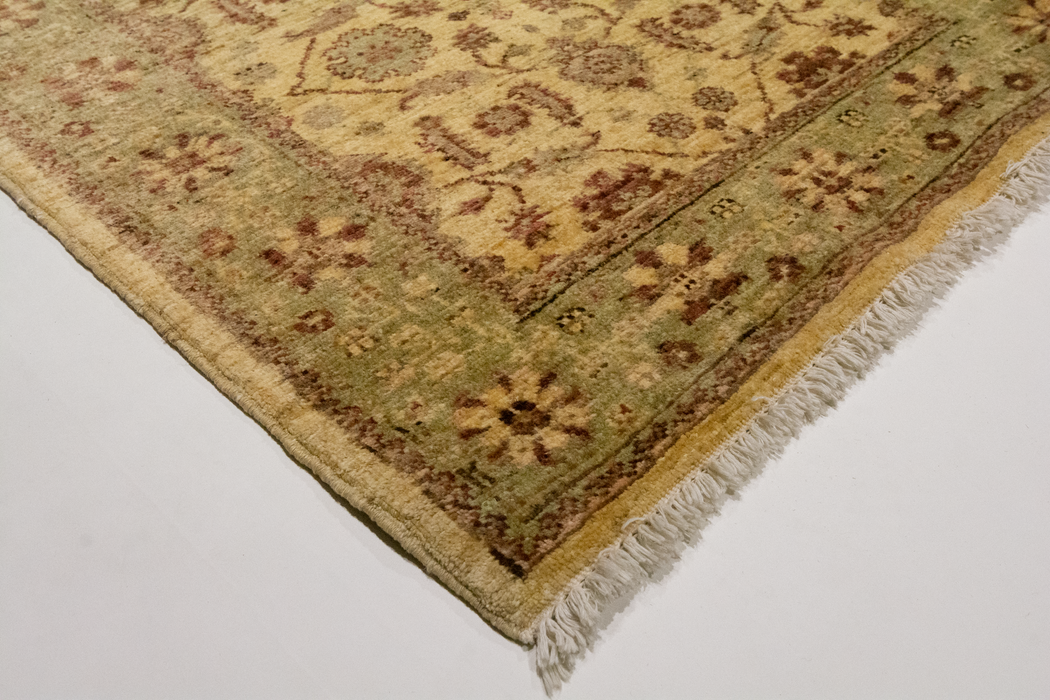 Runner Chobi 3x10 Beige Wool