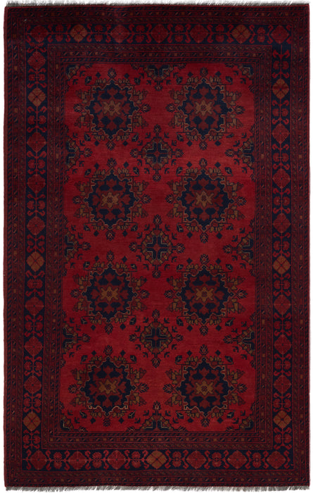 Khal Mohammadi 4x6 Wool Red/Black