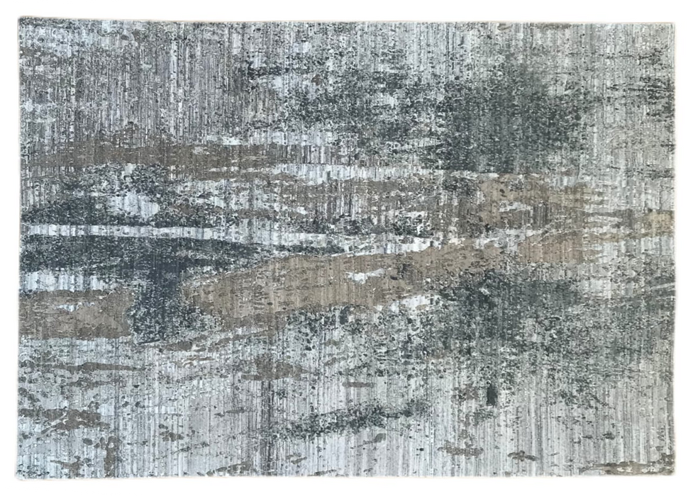 Marble II 6x9 Charcoal/Brown