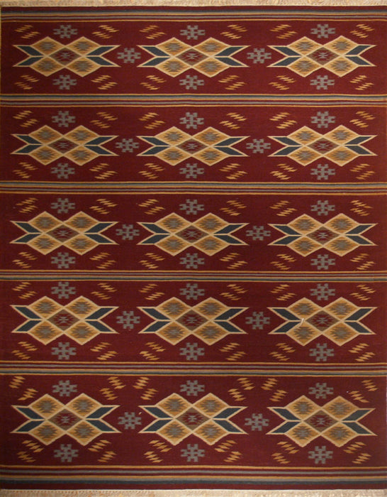 Kilim 5x8 Multi Wool