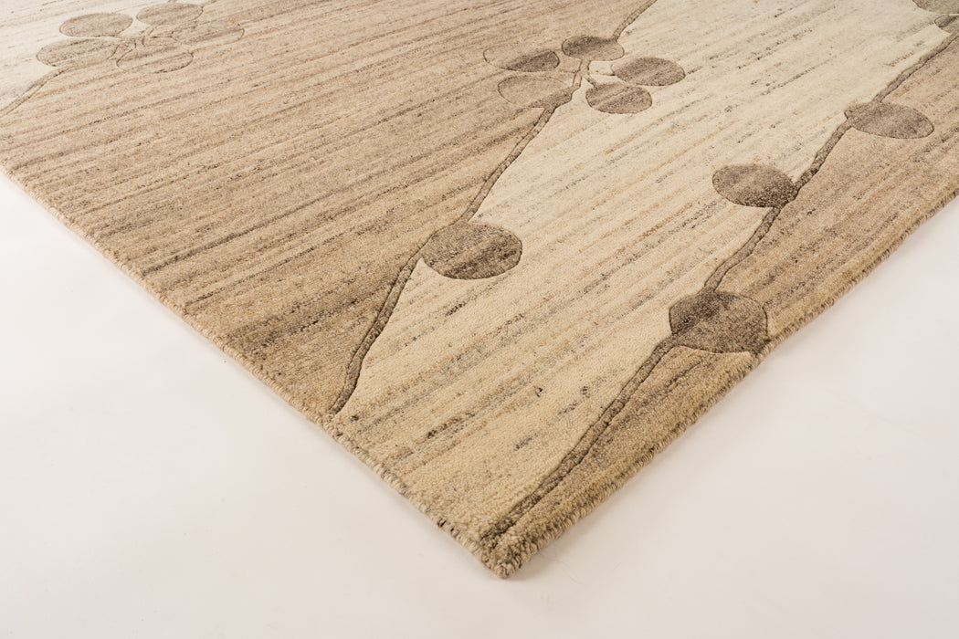 Naturale 6x9 Grey/Beige Wool.