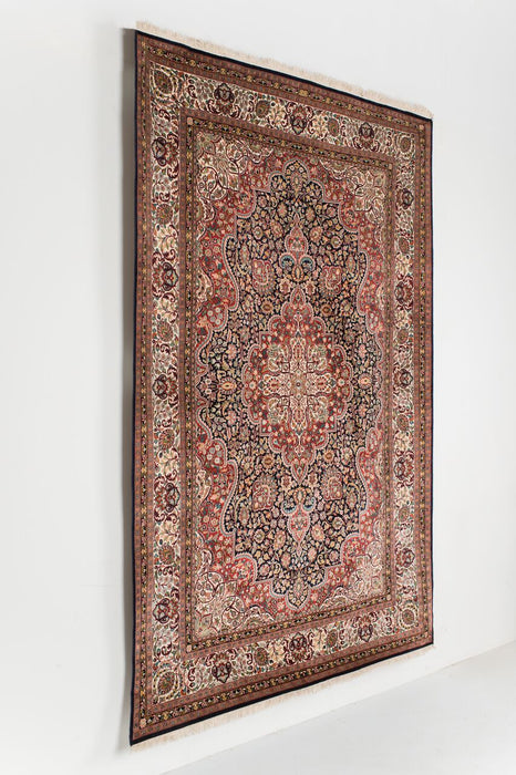 Kashan 6x9 Silk Black